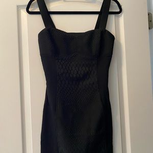 H&M black Animal Print mini dress